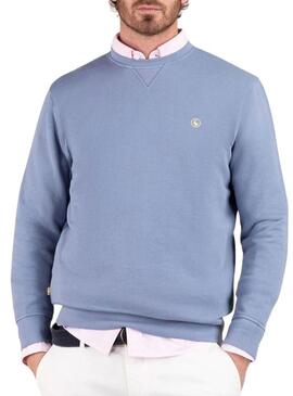 Felpa El Ganso basic blu per uomo