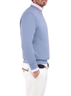 Felpa El Ganso basic blu per uomo