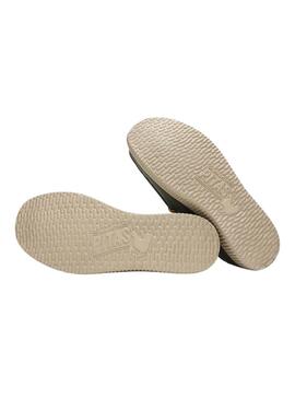 Scarpe Walkin Pitas Wallabi verdi per uomo