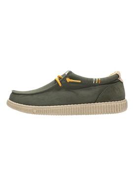 Scarpe Walkin Pitas Wallabi verdi per uomo