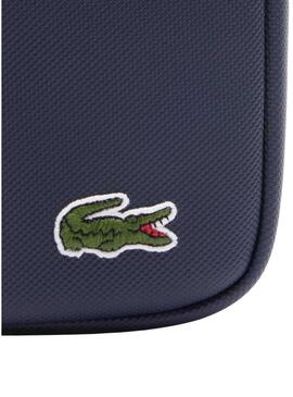 Borsa  Lacoste Borsa Flat  tracolla blu navy da uomo 