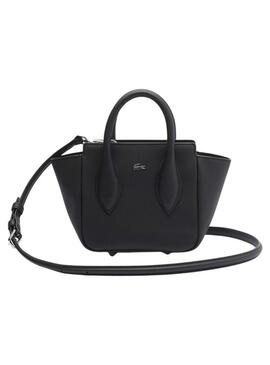 Borsa Lacoste Daily City nera per donna.