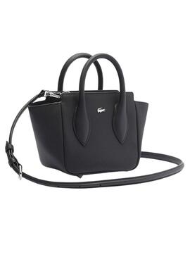 Borsa Lacoste Daily City nera per donna.