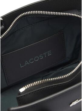 Borsa Lacoste Daily City nera per donna.