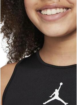 Top Jordan Active nero per ragazza