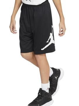 Bermudas Jordan Wrap nero per bambino