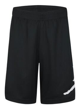 Bermudas Jordan Wrap nero per bambino
