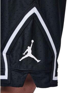Bermuda Jordan Diamond nero e bianco per bambino.