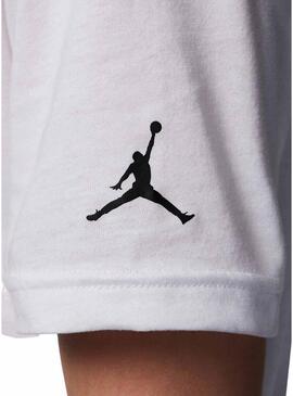 Maglietta Jordan Nike Woldmark bianca per bambino.
