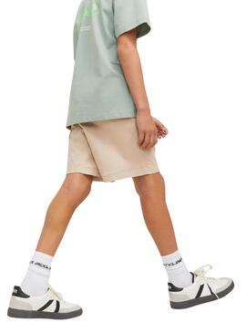 Bermuda Jack and Jones Jaiden tostato per bambino