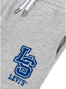 Bermuda Levis Monogram grigie per bambino