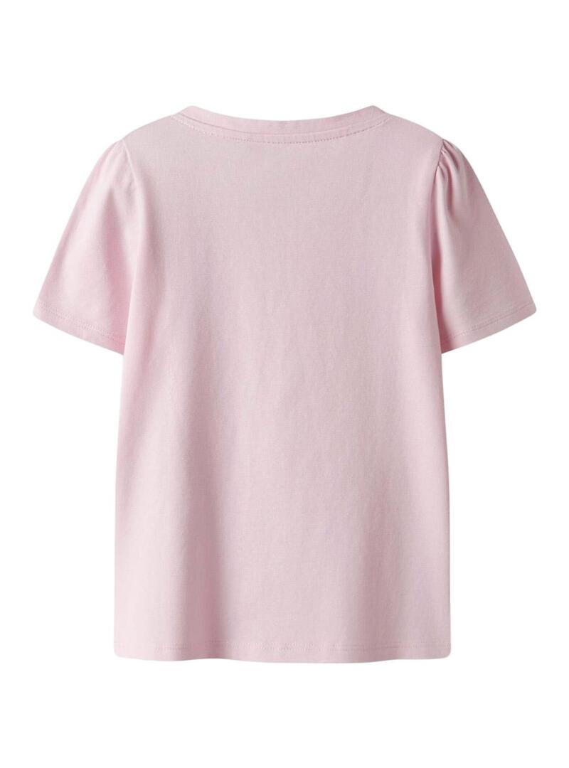 Maglietta Name It Hnanna rosa per bambina