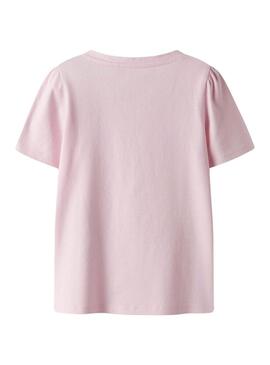 Maglietta Name It Hnanna rosa per bambina