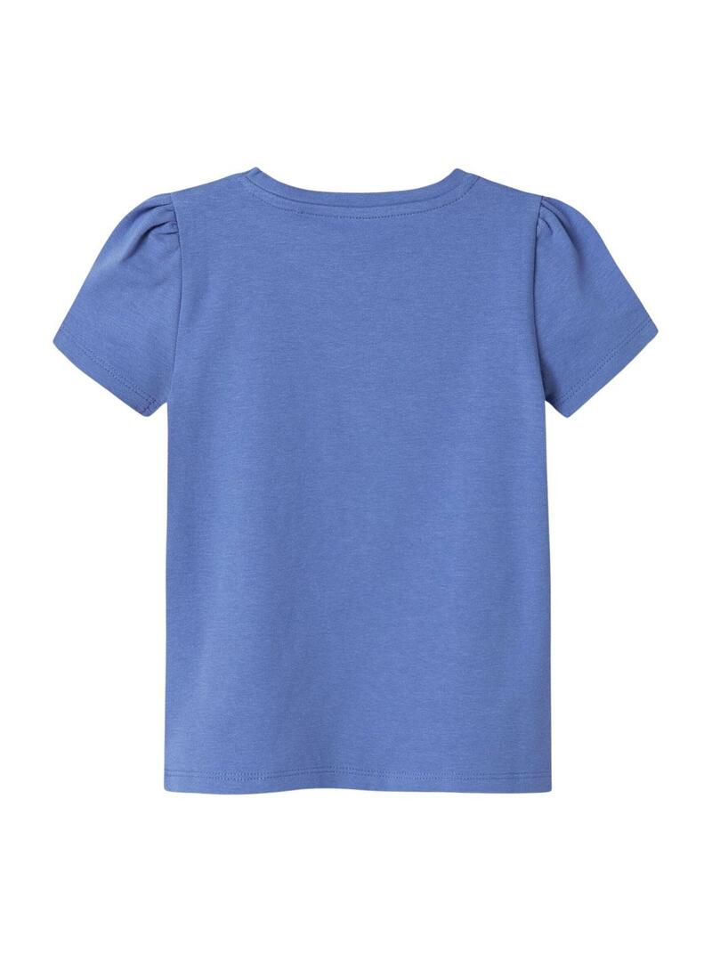 Maglietta Name It Hnanna blu per ragazze