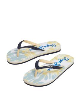   Flip Flops Pepe Jeans Dosert stampate per bambino