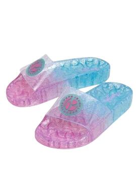 Ciabatte Pepe Jeans Wave Glam glitter per ragazze