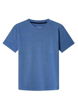 Maglietta Pepe Jeans Charles blu per bambino