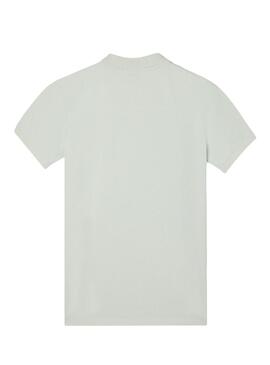 Polo Silbon Classico liscio verde per uomo