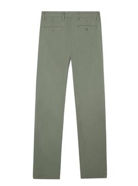 Pantaloni Silbon Sport Chino lisci verdi per uomo
