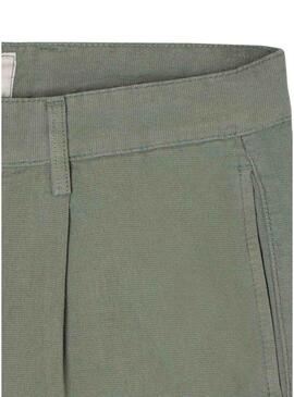 Pantaloni Silbon Sport Chino lisci verdi per uomo