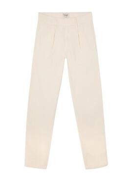 Pantaloni Silbon Sport Chino Liso beige per uomo