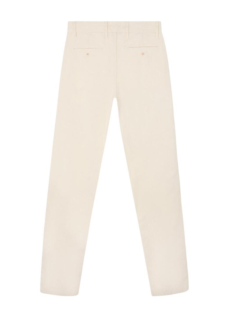 Pantaloni Silbon Sport Chino Liso beige per uomo
