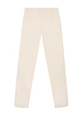 Pantaloni Silbon Sport Chino Liso beige per uomo