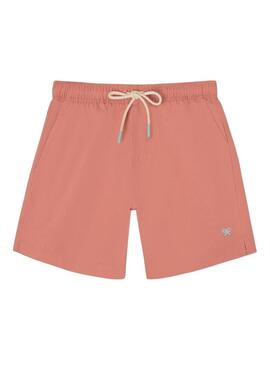 Costume da bagno Silbon Liscio color corallo per uomo