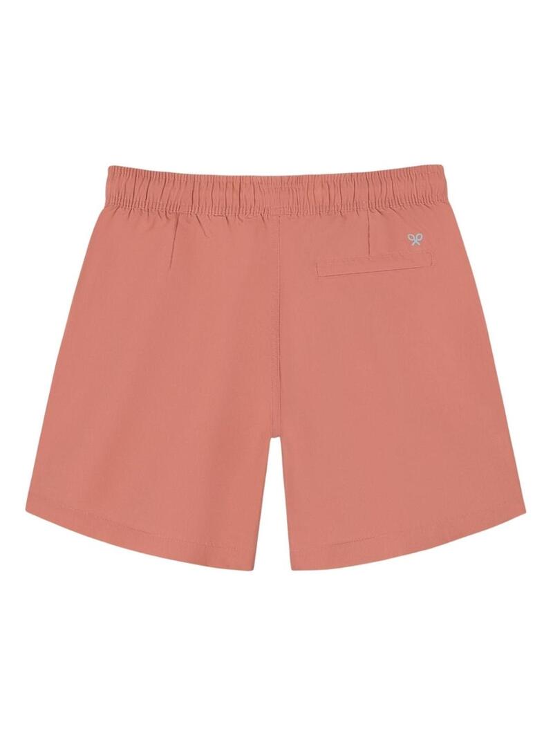 Costume da bagno Silbon Liscio color corallo per uomo