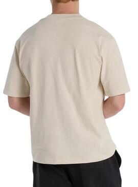 Maglietta New Balance A Perfect Match beige per uomo