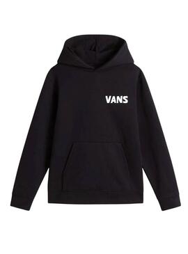 Felpa Vans Headwaves nera per bambino.