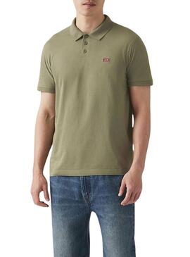 Polo Levis Housemark verde per uomo