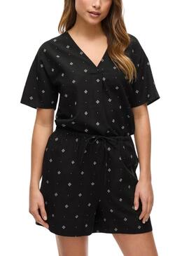 Blusa Vila Viprisilla nera per donna