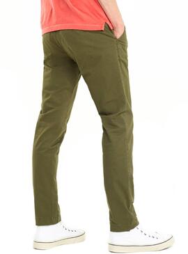 Tommy pantaloni Jeans Scanton Verde Uomo