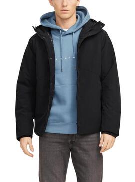 Giacca Jack and Jones Ekeen nera da uomo.