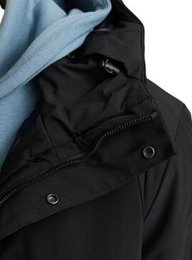 Giacca Jack and Jones Ekeen nera da uomo.