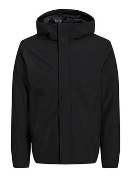 Giacca Jack and Jones Ekeen nera da uomo.
