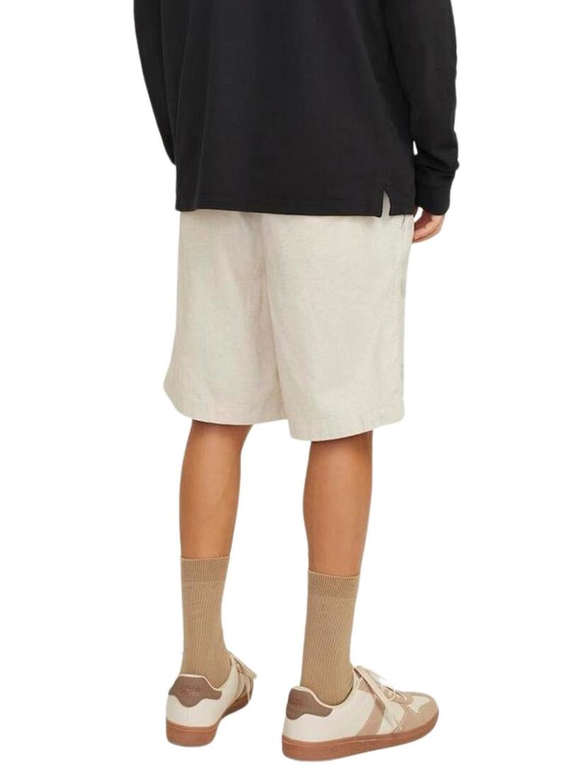 Bermudas Jack and Jones Jaiden beige per uomo
