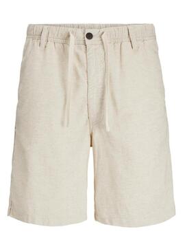 Bermudas Jack and Jones Jaiden beige per uomo