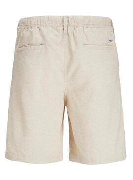 Bermudas Jack and Jones Jaiden beige per uomo