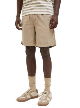 Bermuda Jack and Jones Jaiden beige per uomo