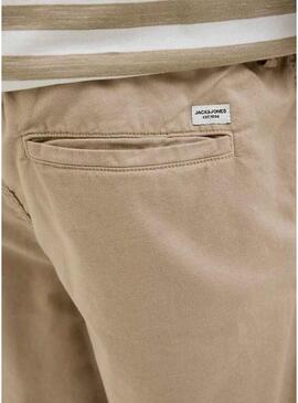 Bermuda Jack and Jones Jaiden beige per uomo