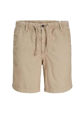 Bermuda Jack and Jones Jaiden beige per uomo