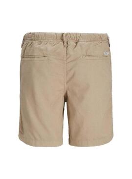 Bermuda Jack and Jones Jaiden beige per uomo