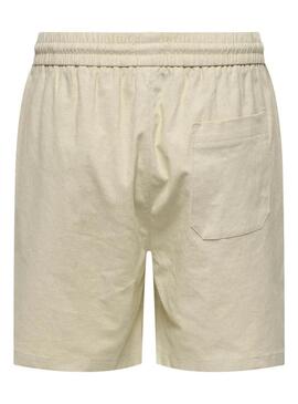 Bermudas Only and Sons Stel beige per uomo
