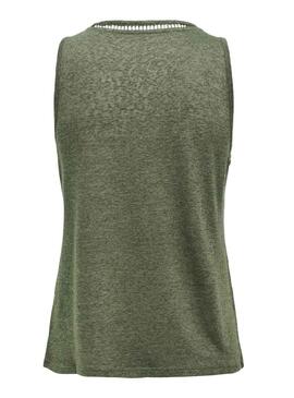 Top Only Penny verde per donna
