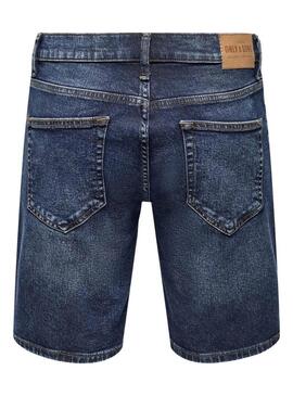 Bermudas Only and Sons in denim scuro per uomo.