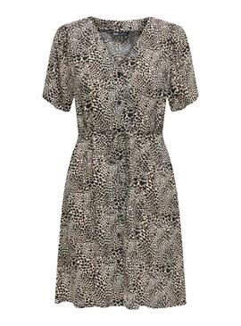 Abito Only Evida animal print per donna