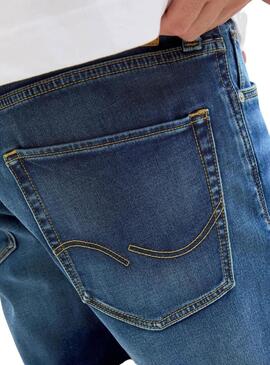 Bermuda in denim Jack and Jones mid per uomo