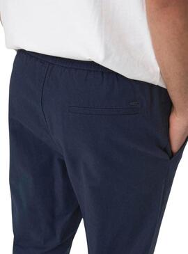 Pantaloni Only and Sons Linus blu scuro per uomo.